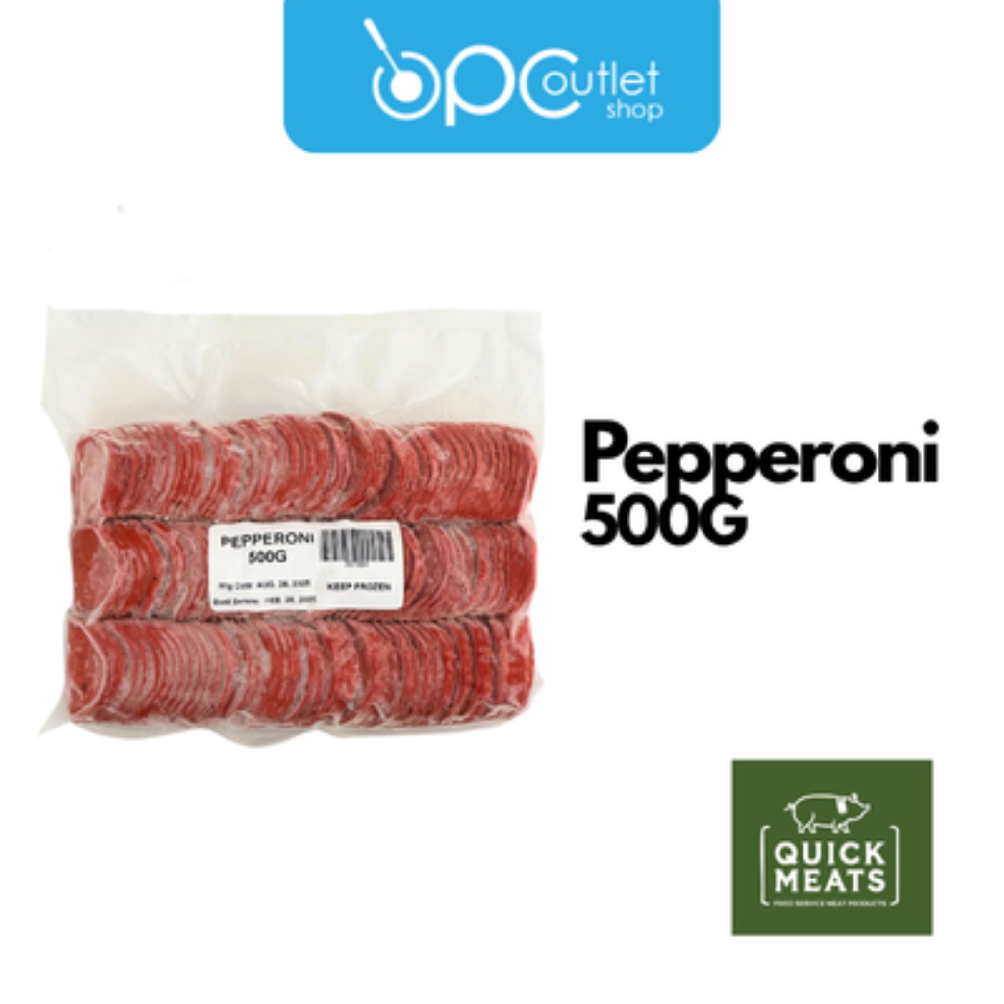 Quickmeats Pepperoni 500g